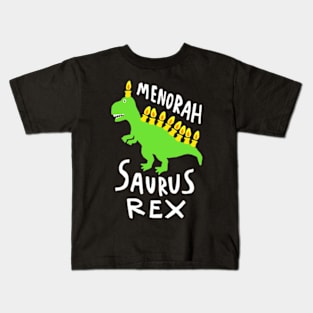 MENORAH SAURUS REX Kids T-Shirt